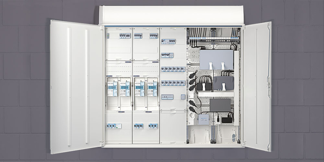 Technikzentrale bei Lobmeier Elektrotechnik GmbH in Hepberg