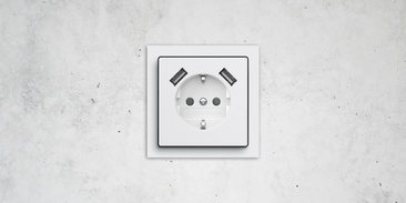 SCHUKO® USB-Steckdose bei Lobmeier Elektrotechnik GmbH in Hepberg