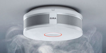 Gira Rauchwarnmelder bei Lobmeier Elektrotechnik GmbH in Hepberg